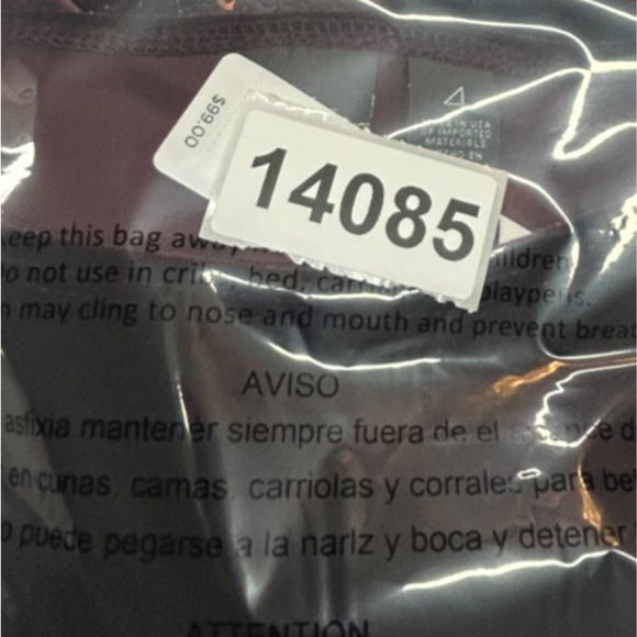 Chicos Travelers Top XXL 4 Purple Velvet Sequin Trim Asymmetrical Hem Blouse NWT - Picture 12 of 12